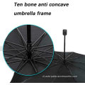 opvouwbare voorruitbescherming paraplu zonneschema